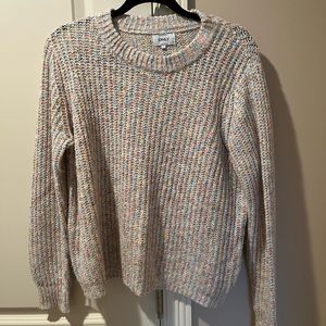 Women’s multicolor sweater. Size L.